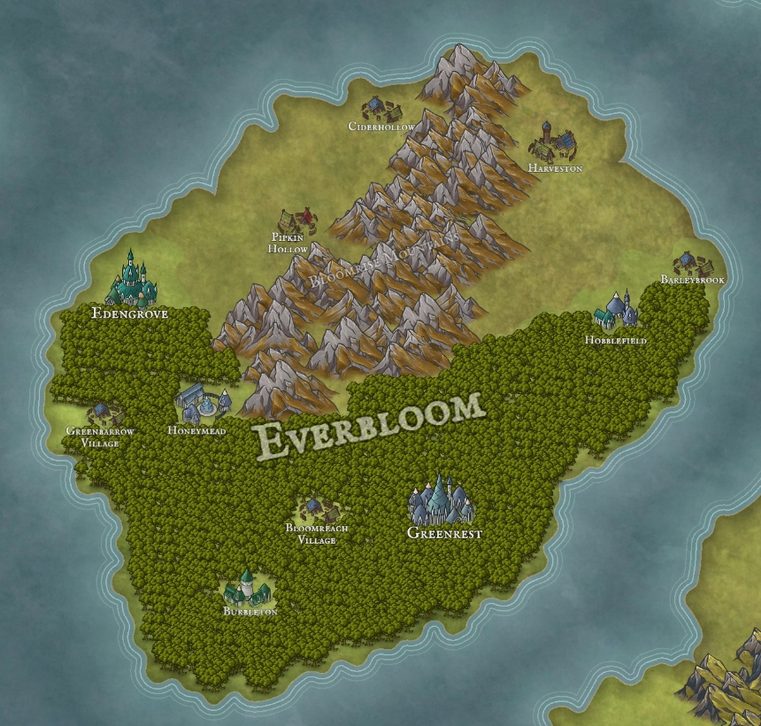 Map of Everbloom